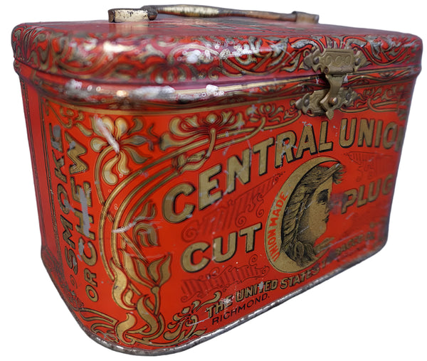 Central Union Cut Plug Tobacco Tin A3365