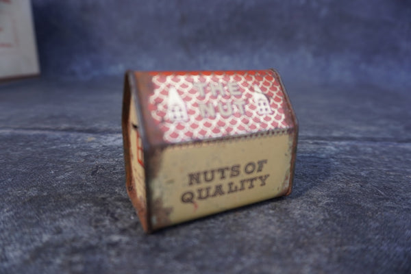 The Nut House Nut Tin 1950s-60s A3367