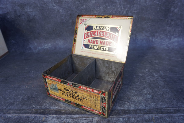 Bayuk Philadelphia Perfecto Hand Made Cigar Box A3372
