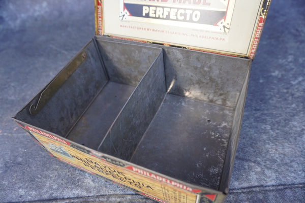 Bayuk Philadelphia Perfecto Hand Made Cigar Box A3372