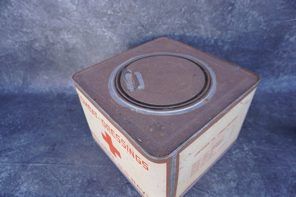 Combat Dressings Medical Box U.S. Navy A3373