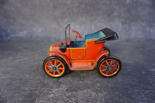 Masudaya Modern Toys Red Roadster A3378