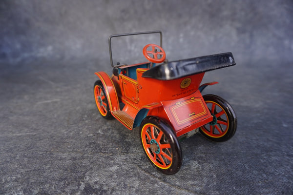 Masudaya Modern Toys Red Roadster A3378