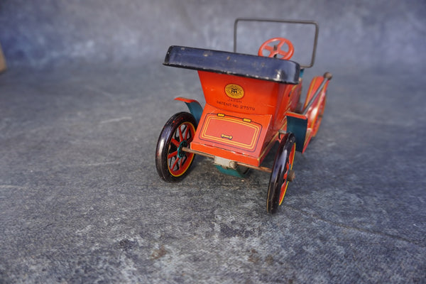 Masudaya Modern Toys Red Roadster A3378