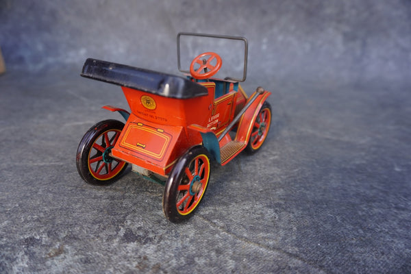 Masudaya Modern Toys Red Roadster A3378