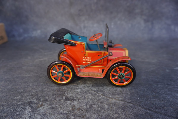 Masudaya Modern Toys Red Roadster A3378