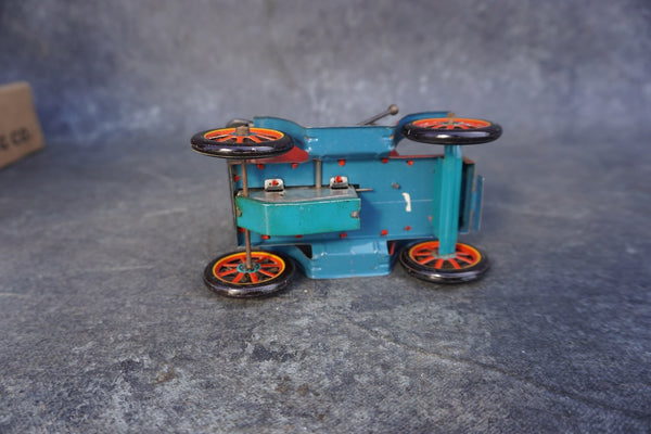 Masudaya Modern Toys Red Roadster A3378