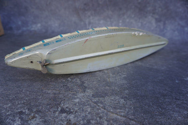 Battle Ship Toy c.1930s, Wolverine Manufacturing Co. A3380