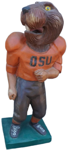 Folk Art Football Mascot OSU Beaver A3394
