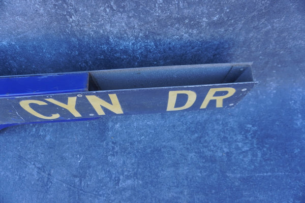 Vintage Porcelain Street Sign – Benedict Canyon Dr, Los Angeles A3402