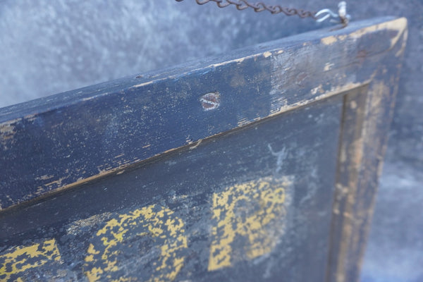 Antique Wooden Storefront Sign for Dr. A.H. Foster, Circa 1900 A3410