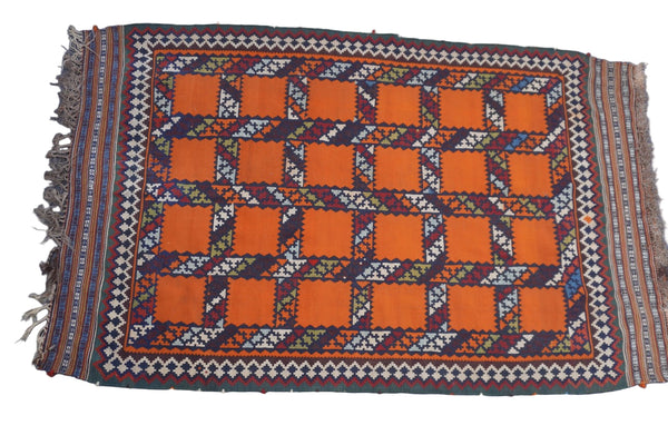 Vintage Persian Kilim Rug A3448