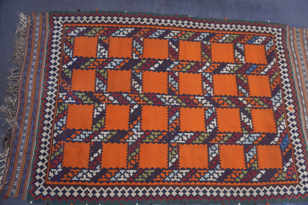 Vintage Persian Kilim Rug A3448