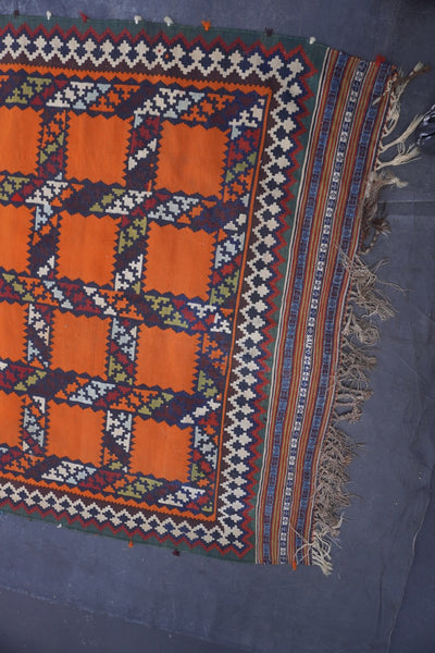 Vintage Persian Kilim Rug A3448
