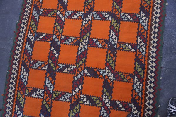 Vintage Persian Kilim Rug A3448