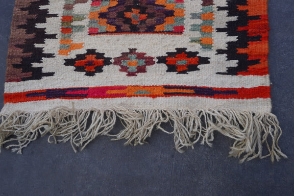 Vintage Mexican Kilim Rug A3449