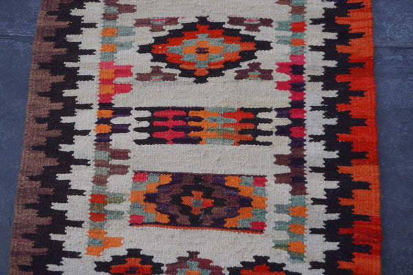 Vintage Mexican Kilim Rug A3449