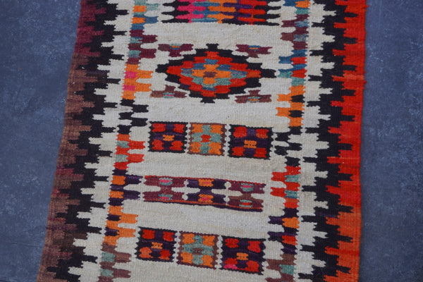 Vintage Mexican Kilim Rug A3449