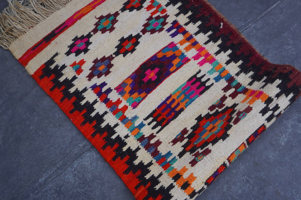Vintage Mexican Kilim Rug A3449