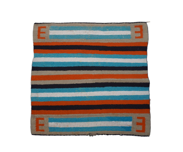 Vintage Striped Navajo Blanket A3451