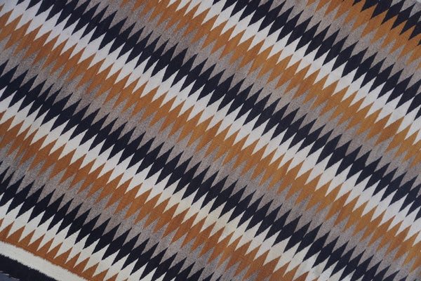 Vintage Diamond Pattern Navajo Rug A3452