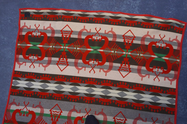 Vintage Pendleton Beaver State Wool Blanket A3454