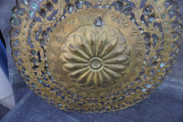 Pair of Brass Wall Art Medallions by Casa Grande A3466