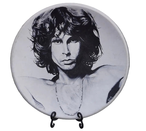 Jim Morrison Decorative Plate by Artist Unknown A3478