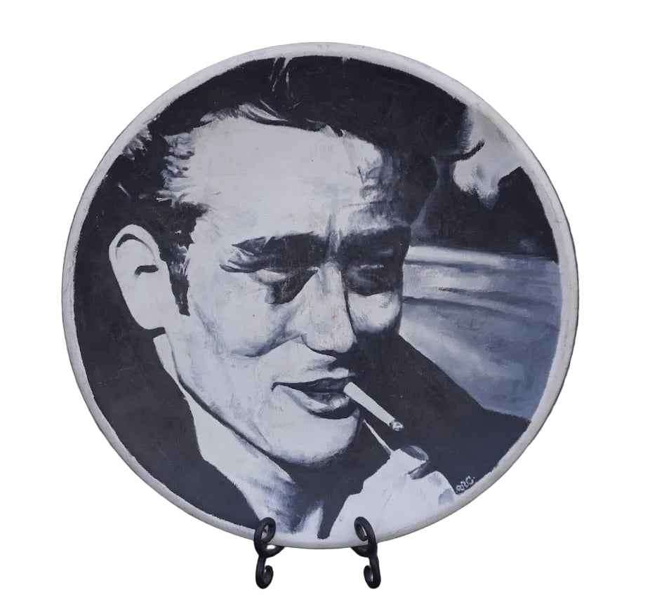 James Dean Decorative Plate by Artist Unknown A3479