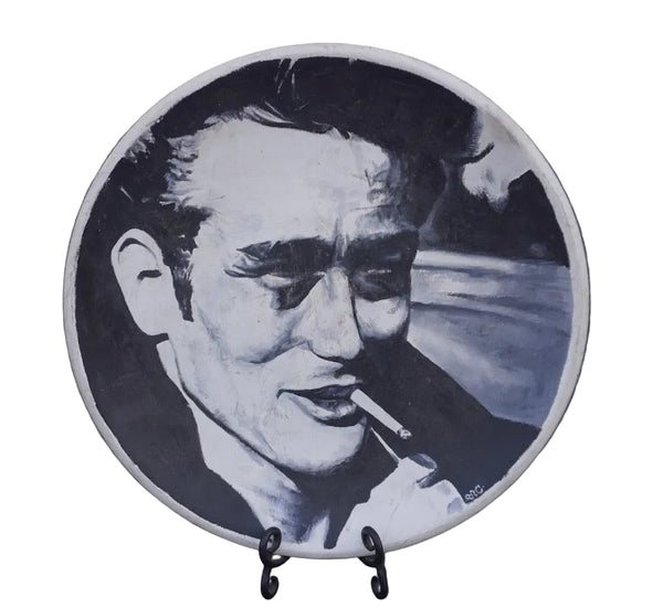 James Dean Decorative Plate by Artist Unknown A3479