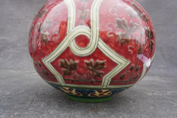 Royal Bonn Ceramic Vase with Old Dutch Design A3483