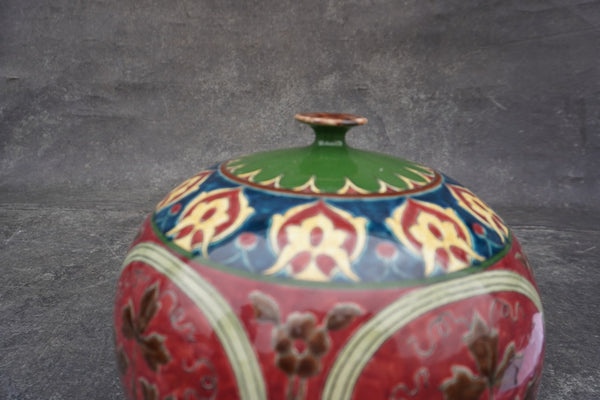 Royal Bonn Ceramic Vase with Old Dutch Design A3483