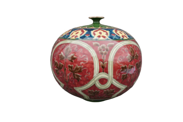 Royal Bonn Ceramic Vase with Old Dutch Design A3483