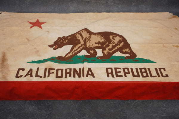 Vintage California Republic Bear Flag, c. 1940s–1960s A3486