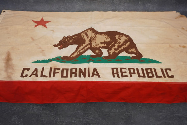 Vintage California Republic Bear Flag, c. 1940s–1960s A3486