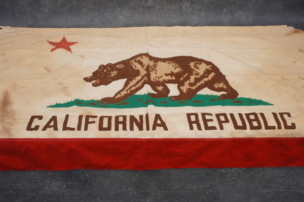 Vintage California Republic Bear Flag, c. 1940s–1960s A3486