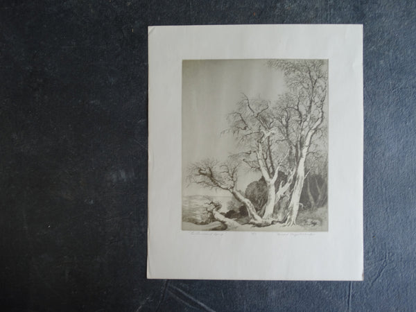 The Promise of Spring by Mildred Bryant Brooks - Original Etching AP1264