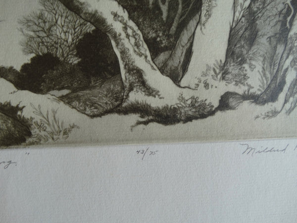 The Promise of Spring by Mildred Bryant Brooks - Original Etching AP1264