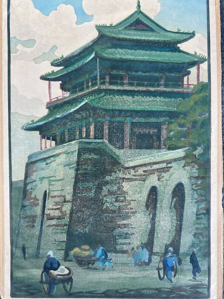 Katharine Alice Jowett (1883–1972) Chien Men, Peking Woodblock AP1764
