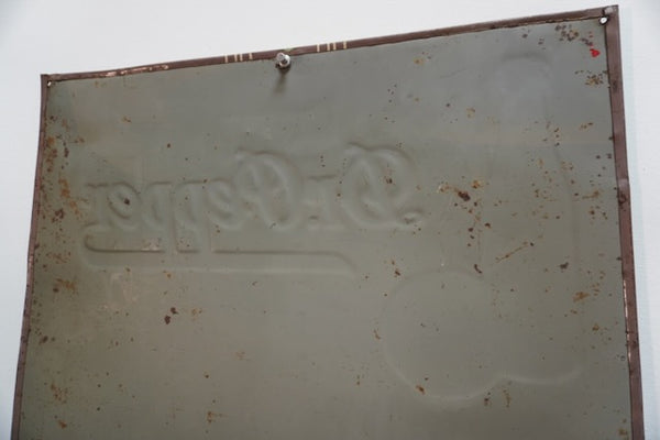 Dr Pepper Original Tin Litho Chalkboard Sign 1940 AP1786