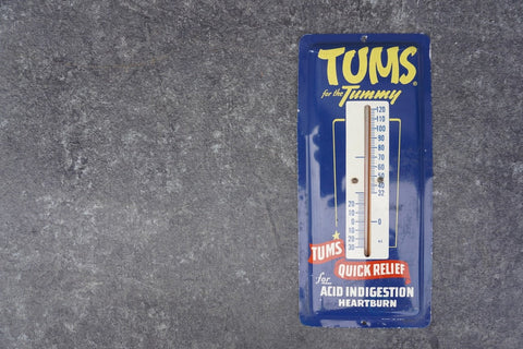 Tums Tin Litho Thermometer AP1799