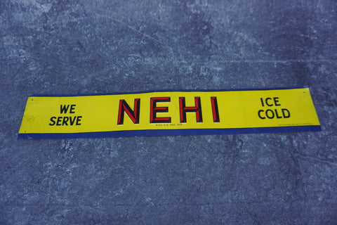 Nehi Tin Litho Sign AP1814