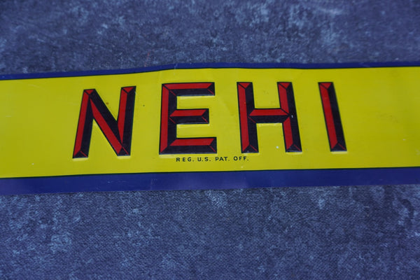Nehi Tin Litho Sign AP1814