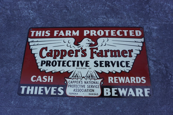 Capper's Farmer Protective Service Sign AP1816