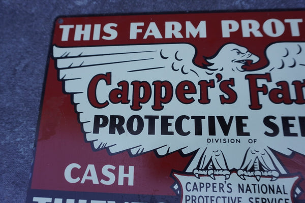 Capper's Farmer Protective Service Sign AP1816
