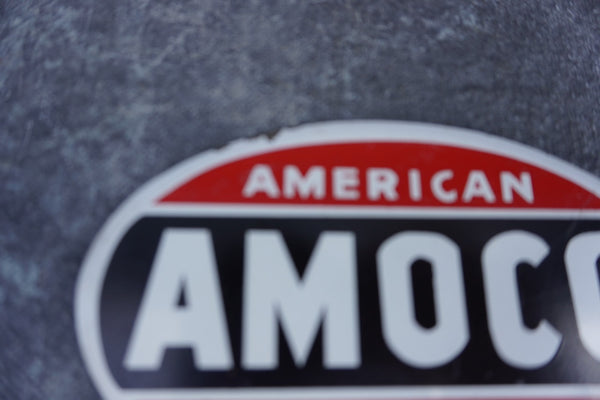 Amoco Gas License Plate Topper AP1829