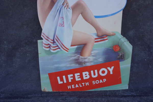 Lifebuoy Soap In-Store Advertising Display 1920s AP1845