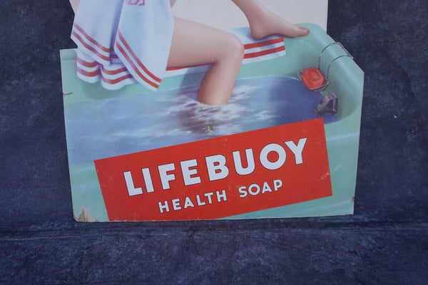 Lifebuoy Soap In-Store Advertising Display 1920s AP1845