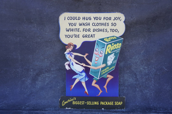 Rinso 1930s In-Store Advertising Display AP1847