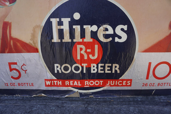 Hires R-J Root Beer In-Store Display 1937 AP1849